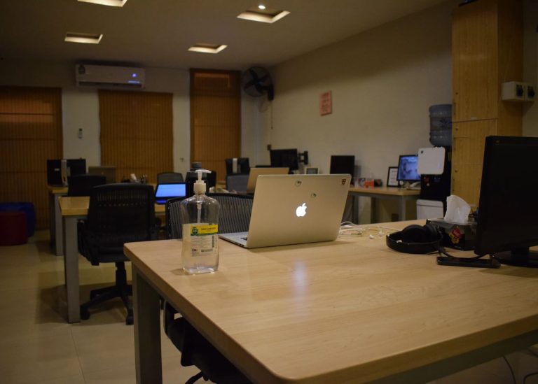 Hall 2 shared workspace